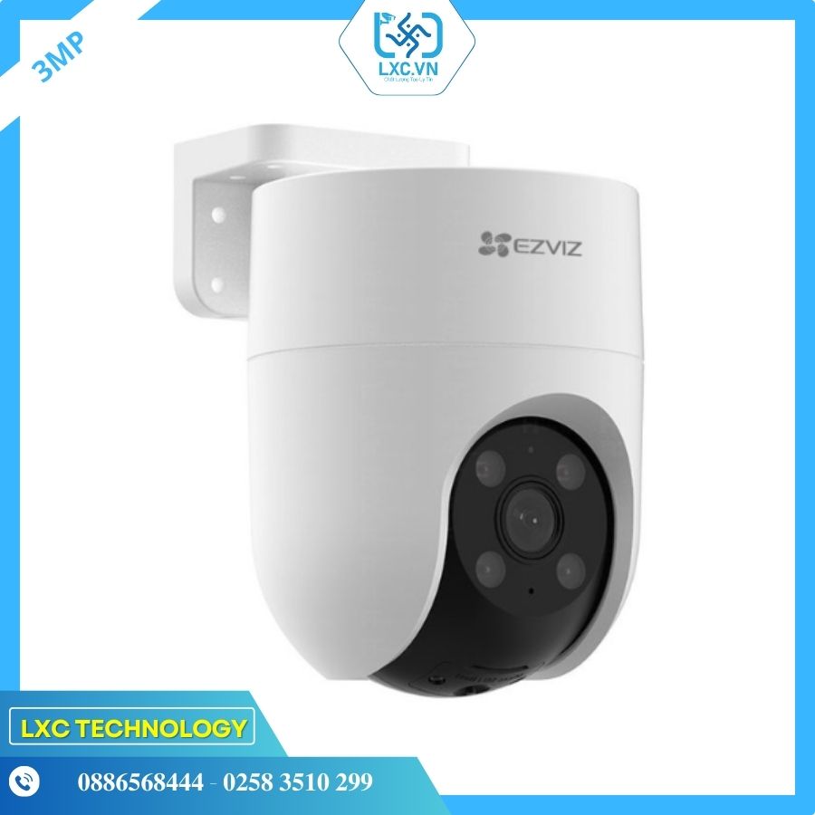 Camera Wifi EZVIZ quay 360 ngoài trời H8C Pro 2K (3.0MP) I Chính hãng